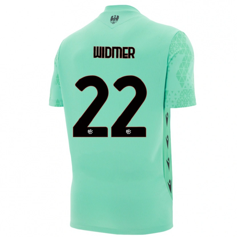 Danxen Hombre Camiseta Renato Widmer D'Autilia #22 Menta Azul Negro Portero Equipación 2025/26 La Camisa México