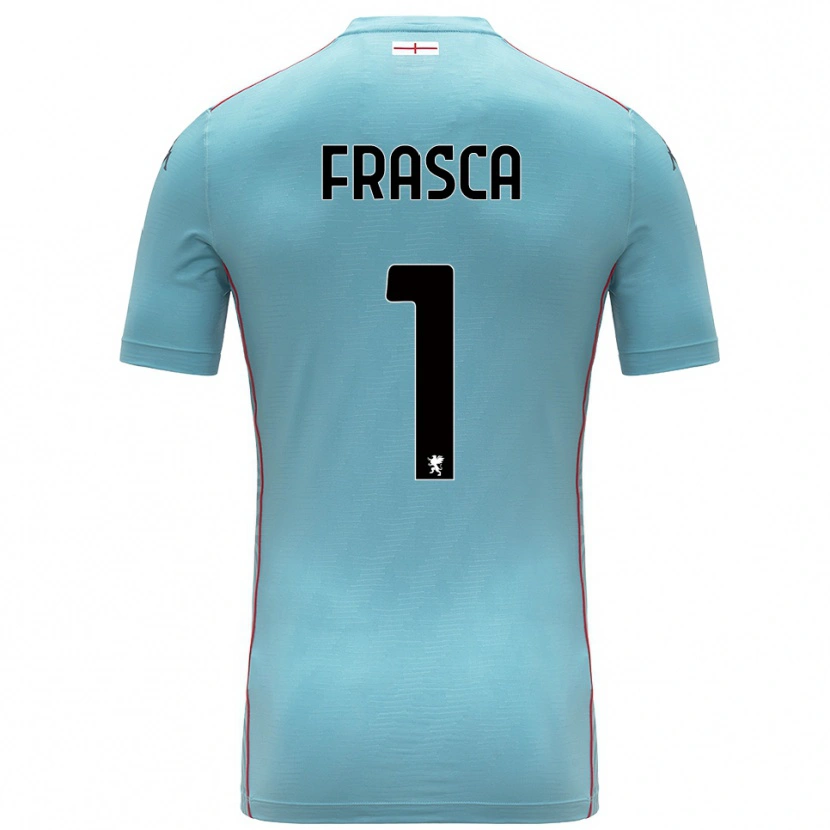 Danxen Hombre Camiseta Andrea Frasca #1 Azul Gris Portero Equipación 2025/26 La Camisa México
