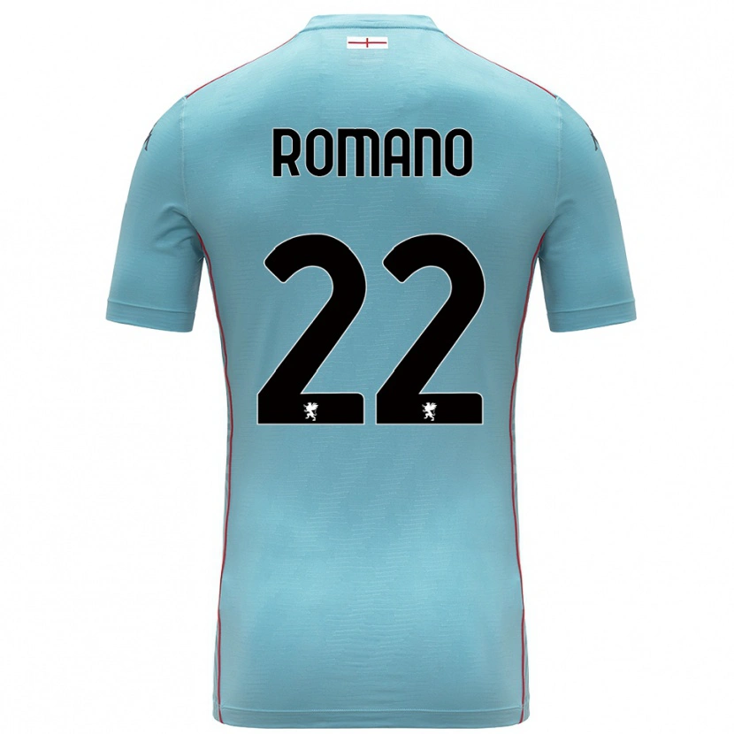 Danxen Hombre Camiseta Andrew Romano #22 Azul Gris Portero Equipación 2025/26 La Camisa México