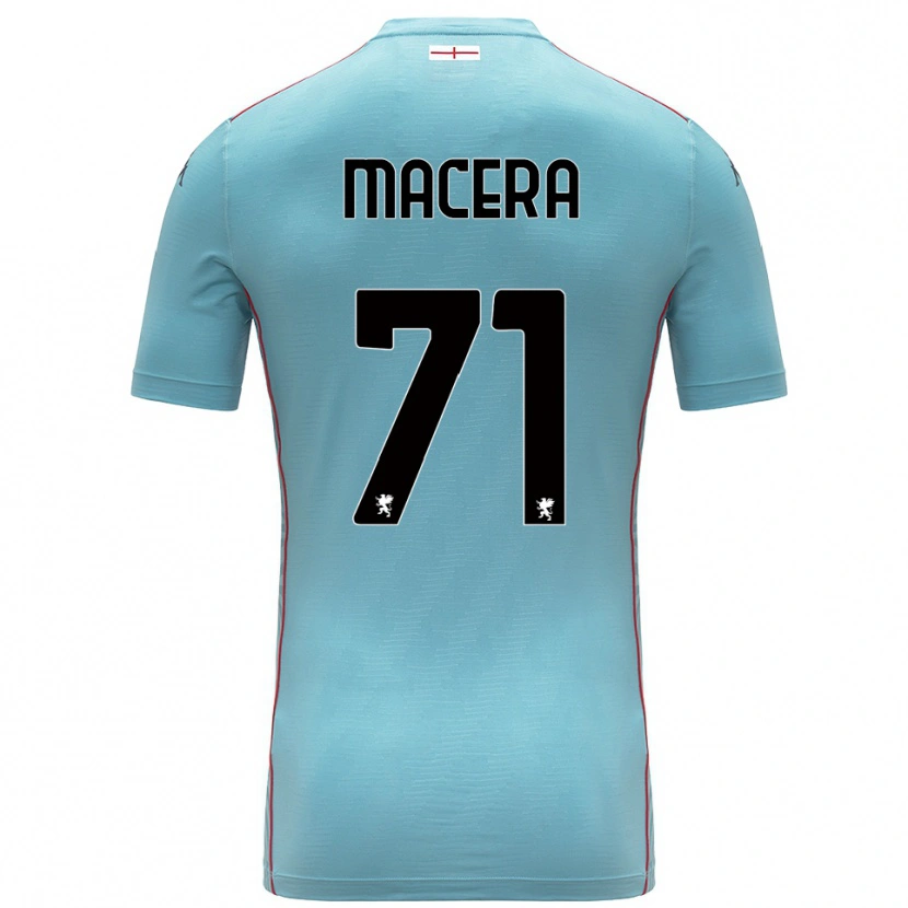 Danxen Hombre Camiseta Matilde Macera #71 Azul Gris Portero Equipación 2025/26 La Camisa México