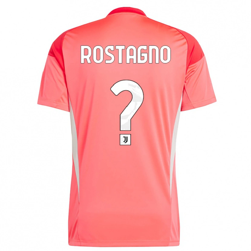 Danxen Hombre Camiseta Alberto Rostagno #0 Naranja Rojo Portero Equipación 2025/26 La Camisa México