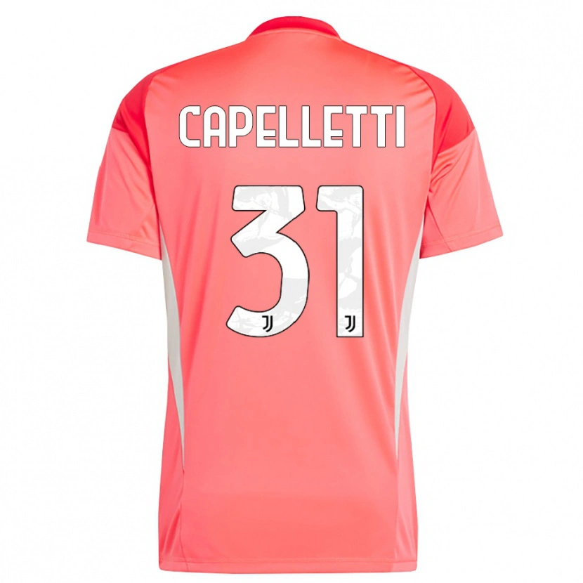 Danxen Hombre Camiseta Alessia Capelletti #31 Naranja Rojo Portero Equipación 2025/26 La Camisa México