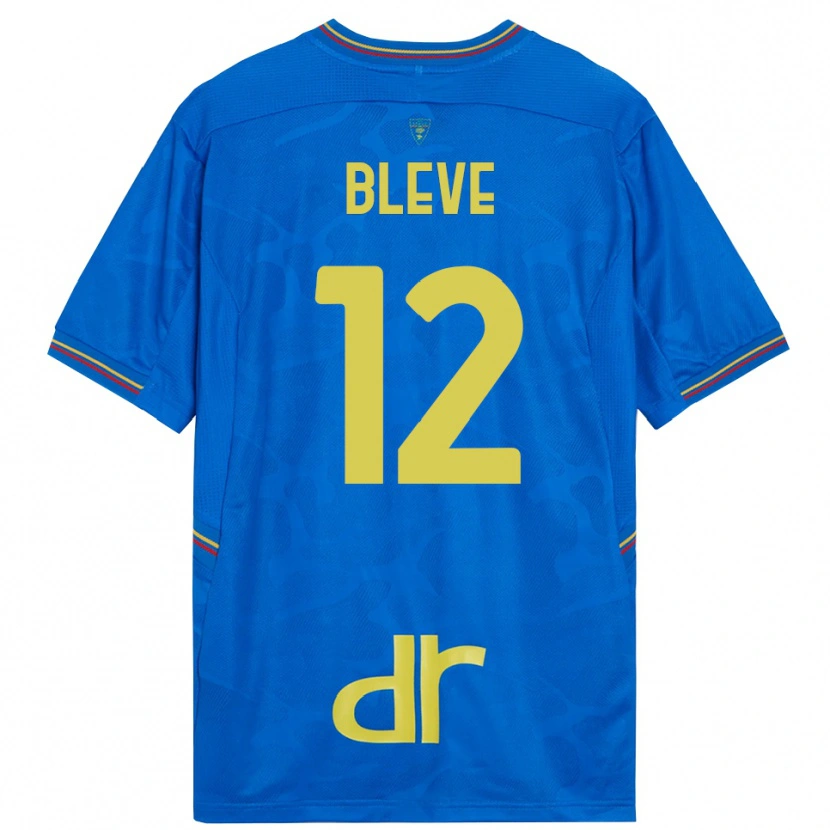 Danxen Hombre Camiseta Daniele Bleve #12 Azul Real Marrón Portero Equipación 2025/26 La Camisa México