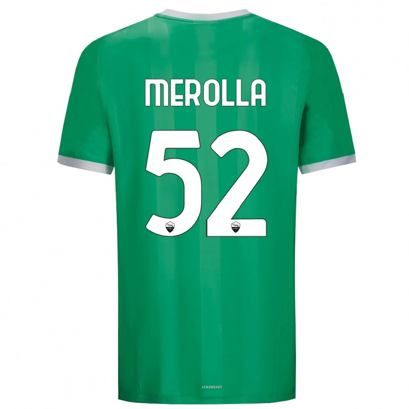 Danxen Hombre Camiseta Liliana Merolla #52 Verde Blanco Portero Equipación 2025/26 La Camisa México