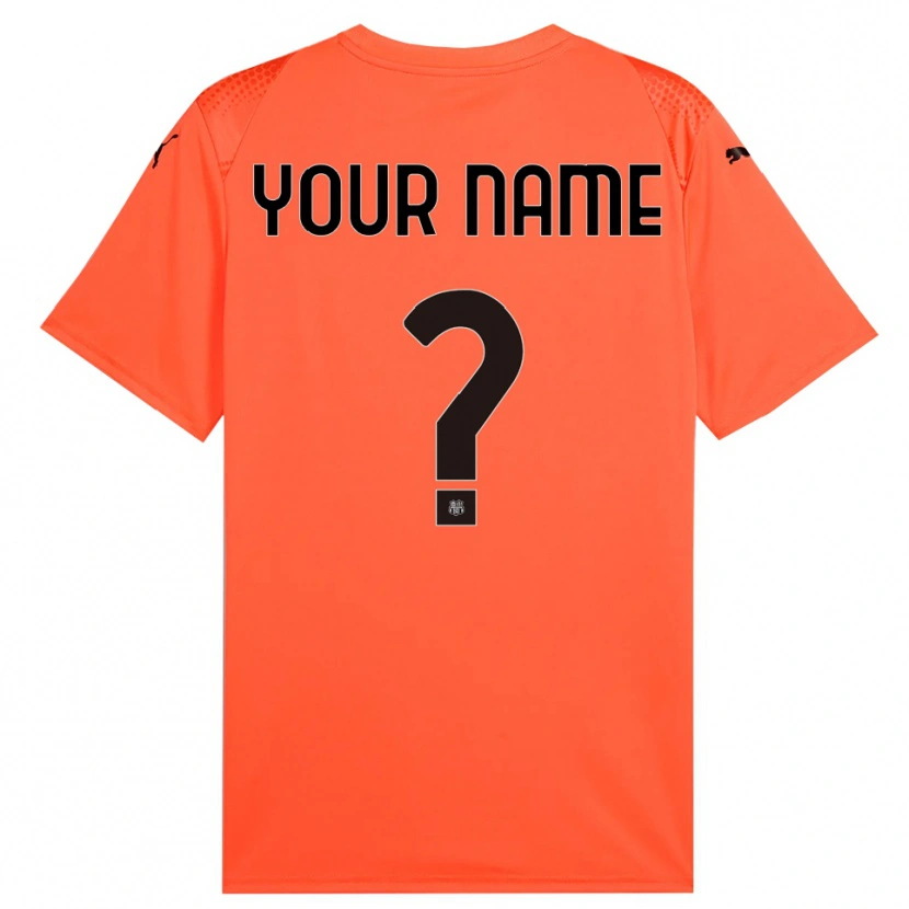 Danxen Hombre Camiseta US Sassuolo Naranja Negro Portero Equipación 2025/26 La Camisa México