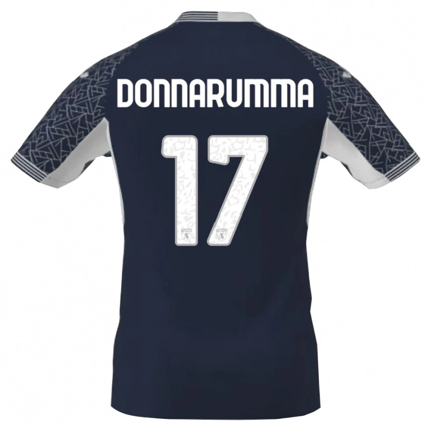 Danxen Hombre Camiseta Antonio Donnarumma #17 Azul Negro Blanco Portero Equipación 2025/26 La Camisa México