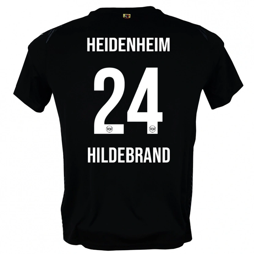 Danxen Hombre Camiseta Jan Hildebrandt #24 Gris Oscuro Negro Portero Equipación 2025/26 La Camisa México
