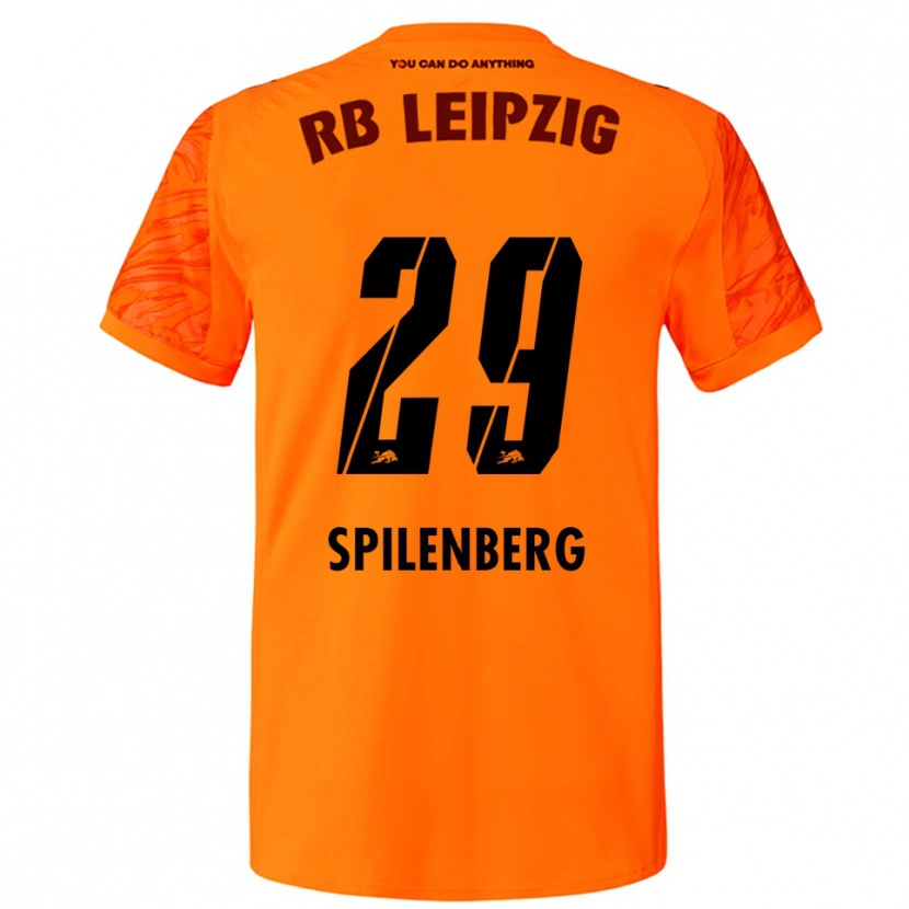 Danxen Hombre Camiseta Maja Spilenberg #29 Naranja Rojo Portero Equipación 2025/26 La Camisa México