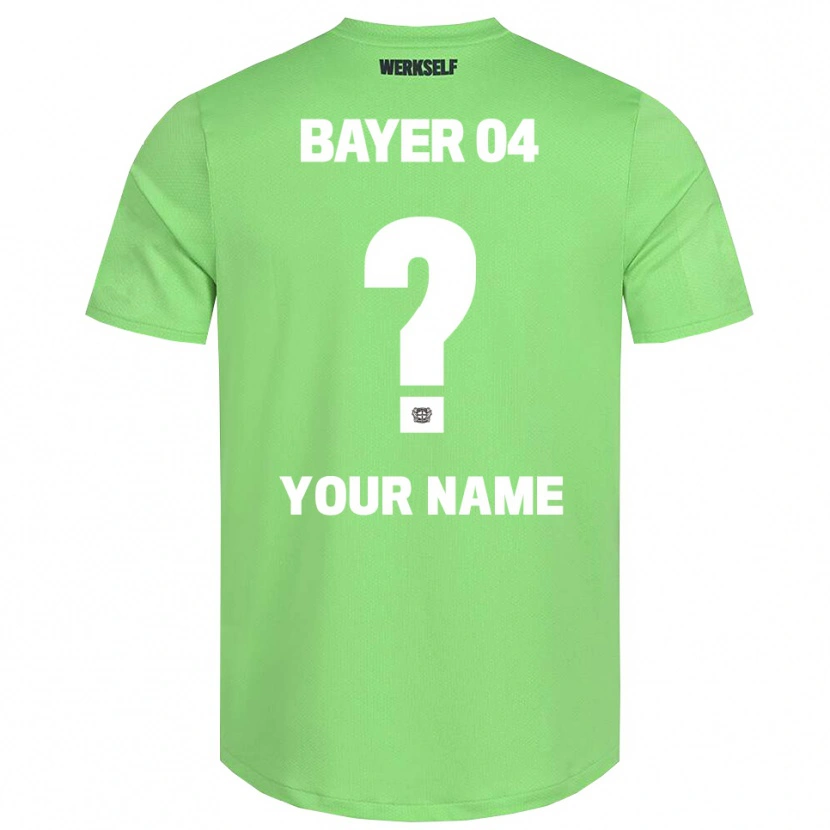 Danxen Hombre Camiseta Bayer 04 Leverkusen Verde Claro Blanco Portero Equipación 2025/26 La Camisa México