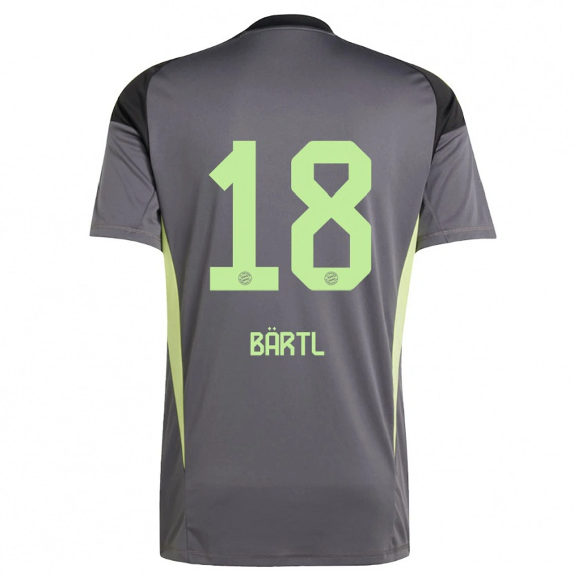 Danxen Hombre Camiseta Jannis Bärtl #18 Amarillo Verde Negro Portero Equipación 2025/26 La Camisa México