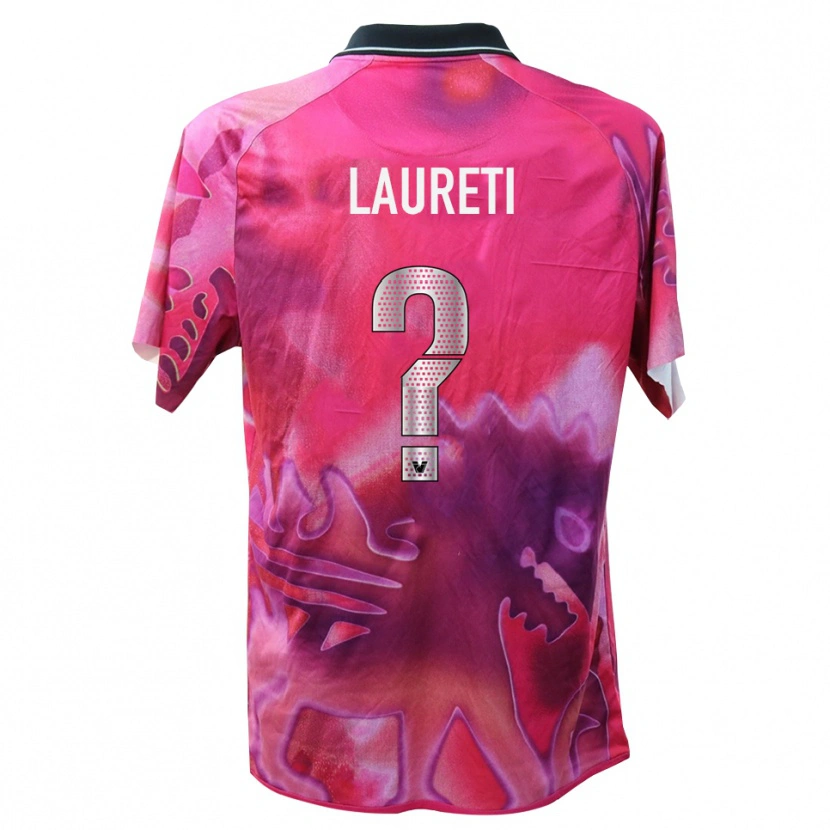 Danxen Hombre Camiseta Tommaso Laureti #0 Rosa Oscuro Portero Equipación 2025/26 La Camisa México