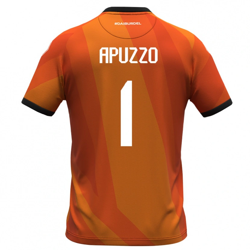 Danxen Hombre Camiseta Davide Apuzzo #1 Coral Blanco Negro Portero Equipación 2025/26 La Camisa México