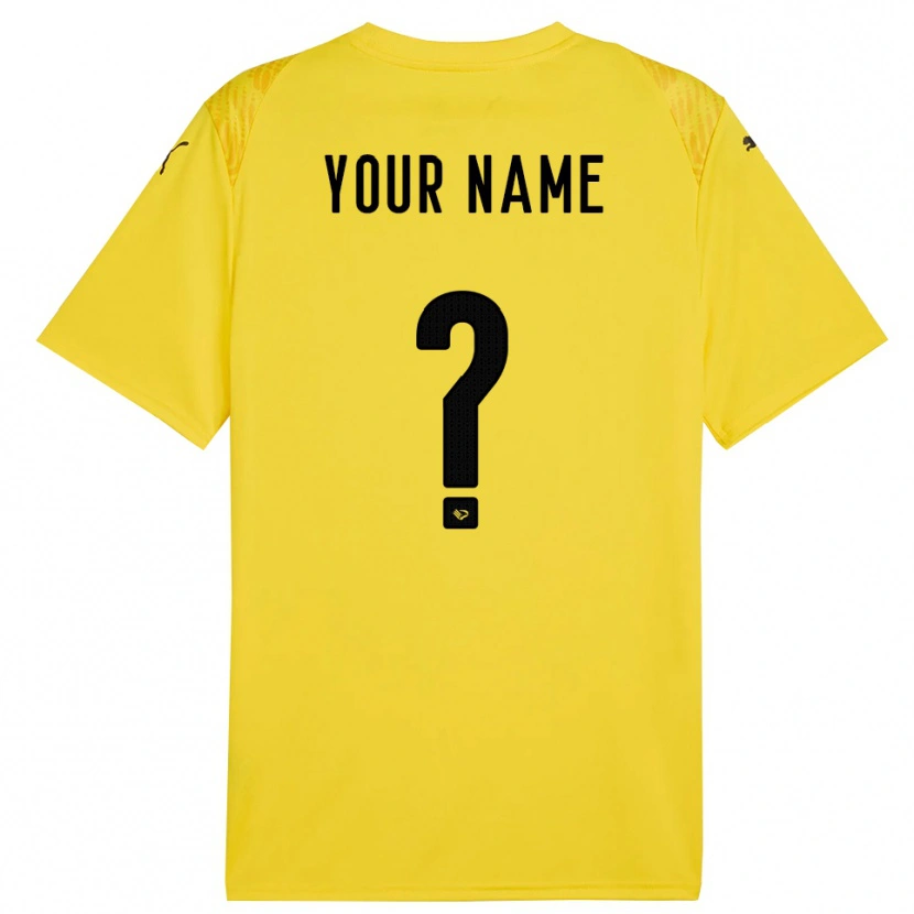 Danxen Hombre Camiseta Palermo FC Amarillo Negro Portero Equipación 2025/26 La Camisa México