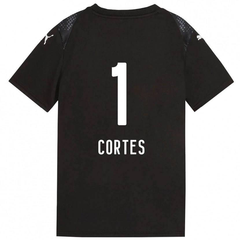 Danxen Hombre Camiseta Brayan Cortés #1 Dorado Negro Portero Equipación 2025/26 La Camisa México