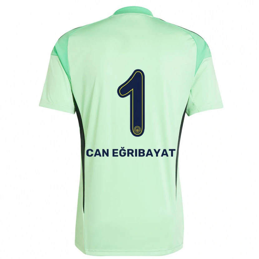 Danxen Hombre Camiseta İrfan Can Eğribayat #1 Verde Claro Negro Portero Equipación 2025/26 La Camisa México