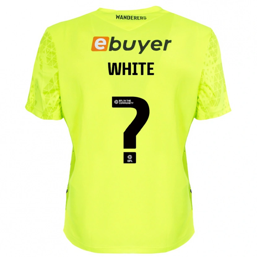 Danxen Hombre Camiseta Annabelle White #0 Verde Fluorescente Portero Equipación 2025/26 La Camisa México