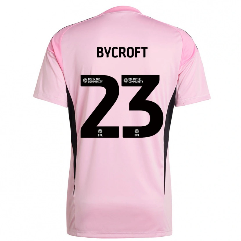 Danxen Hombre Camiseta Jack Bycroft #23 Negro Rosa Portero Equipación 2025/26 La Camisa México