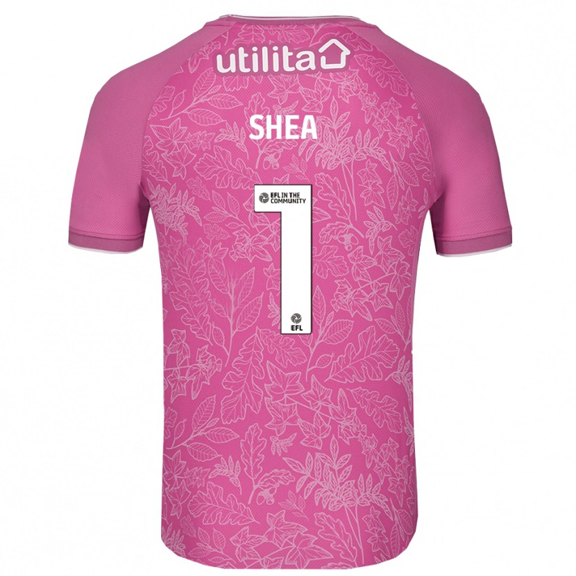 Danxen Hombre Camiseta James Shea #1 Negro Rosa Portero Equipación 2025/26 La Camisa México