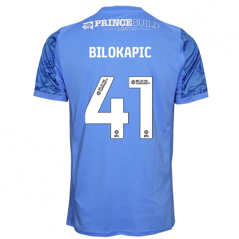 Danxen Hombre Camiseta Nicholas Bilokapic #41 Azul Dodger Portero Equipación 2025/26 La Camisa México