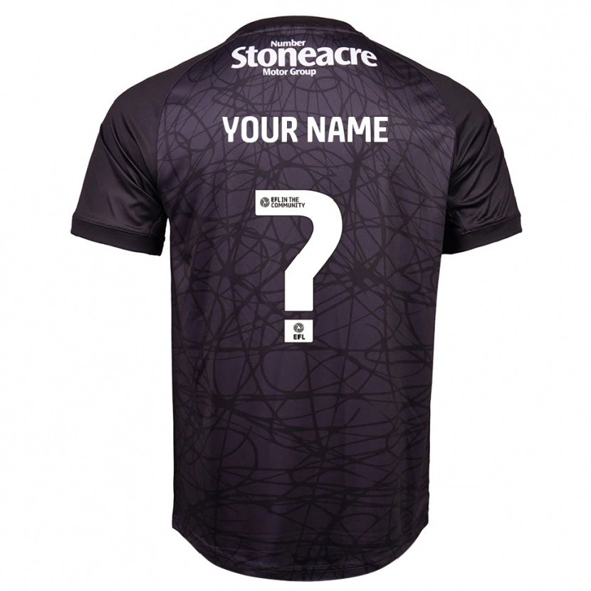 Danxen Hombre Camiseta Doncaster Rovers Negro Blanco Portero Equipación 2025/26 La Camisa México