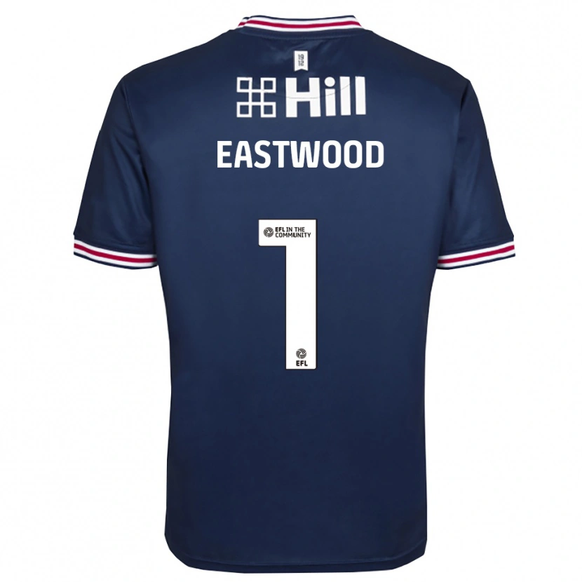 Danxen Hombre Camiseta Jake Eastwood #1 Azul Real Portero Equipación 2025/26 La Camisa México