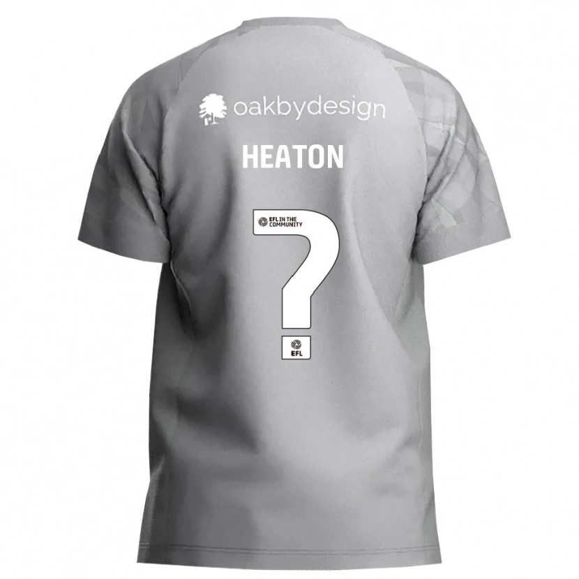 Danxen Hombre Camiseta Alice Heaton #0 Gris Oscuro Portero Equipación 2025/26 La Camisa México