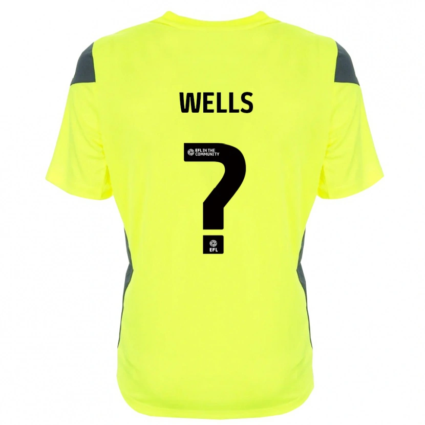 Danxen Hombre Camiseta Liv Wells #0 Negro Verde Fluorescente Portero Equipación 2025/26 La Camisa México