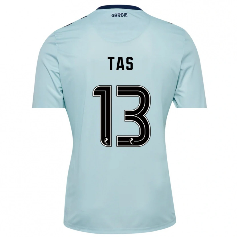 Danxen Hombre Camiseta Lyndon Tas #13 Negro Azul Claro Portero Equipación 2025/26 La Camisa México