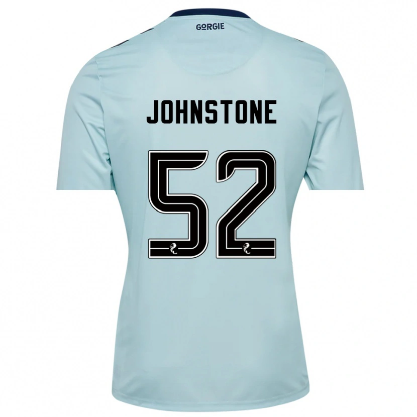 Danxen Hombre Camiseta Rachael Johnstone #52 Negro Azul Claro Portero Equipación 2025/26 La Camisa México