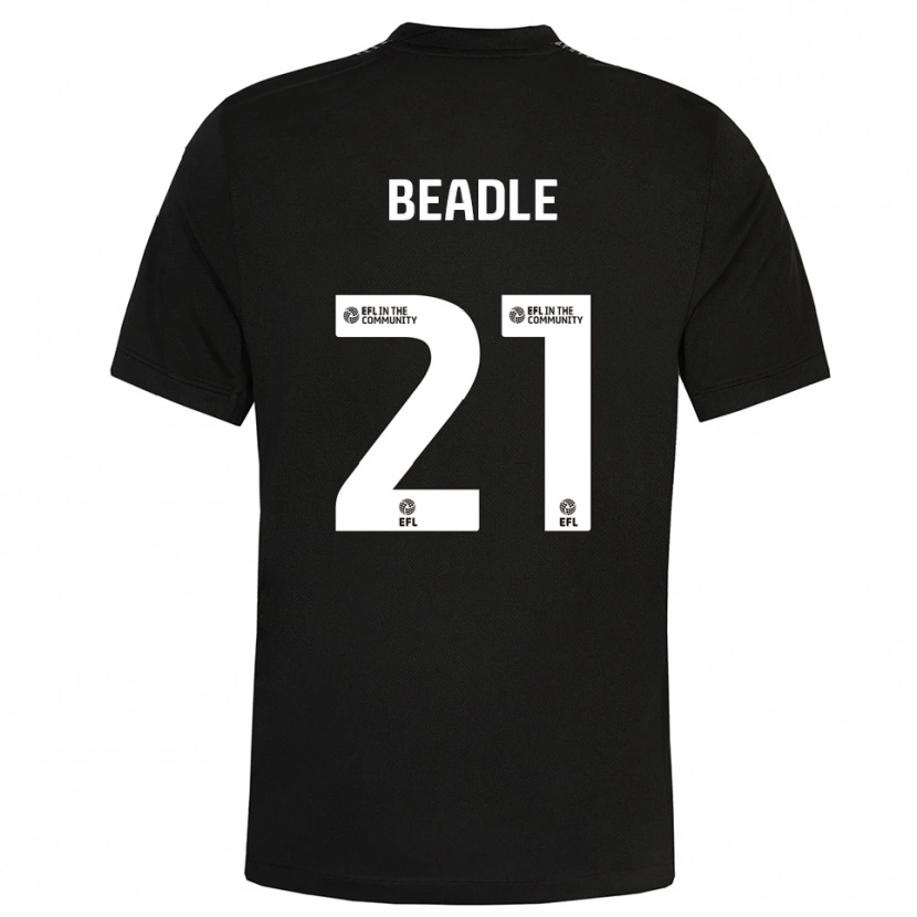 Danxen Hombre Camiseta Ryan Allsop #21 Negro Blanco Portero Equipación 2025/26 La Camisa México