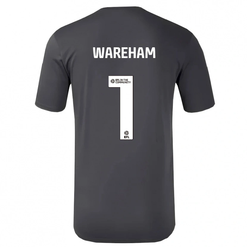 Danxen Hombre Camiseta Laura Wareham #1 Blanco Negro Portero Equipación 2025/26 La Camisa México