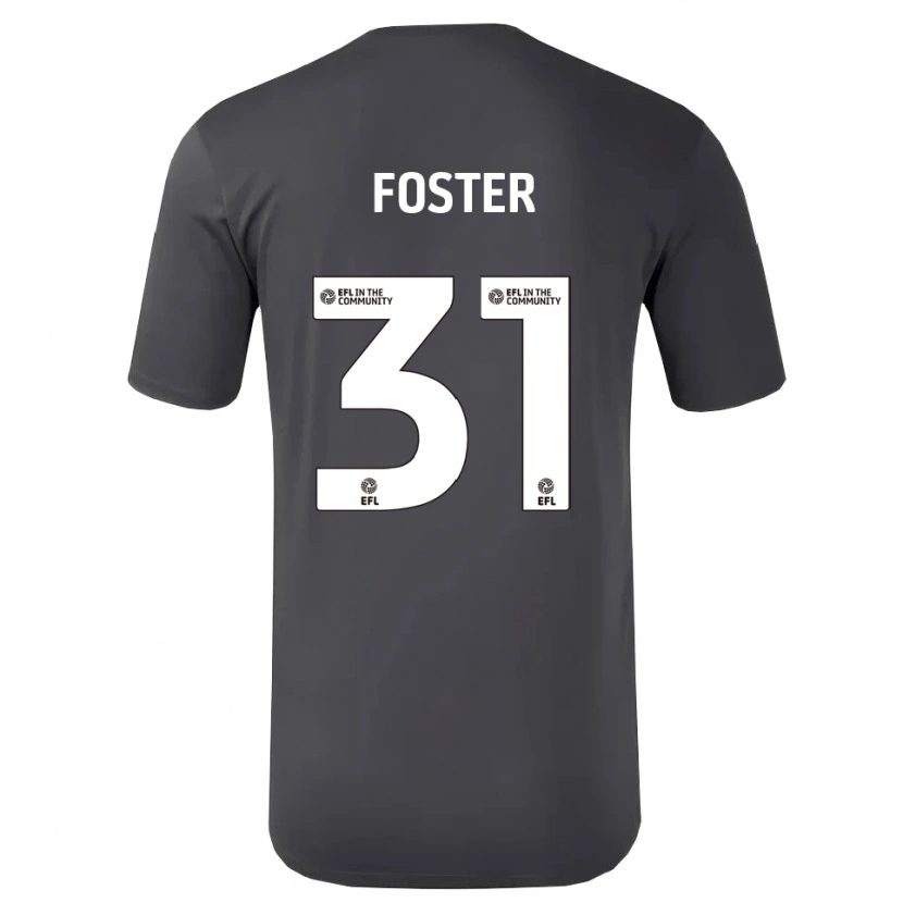 Danxen Hombre Camiseta Owen Foster #31 Blanco Negro Portero Equipación 2025/26 La Camisa México