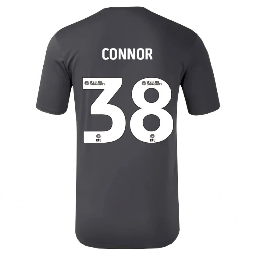 Danxen Hombre Camiseta Shea Connor #38 Blanco Negro Portero Equipación 2025/26 La Camisa México