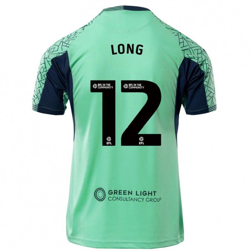 Danxen Hombre Camiseta George Long #12 Negro Acua Portero Equipación 2025/26 La Camisa México