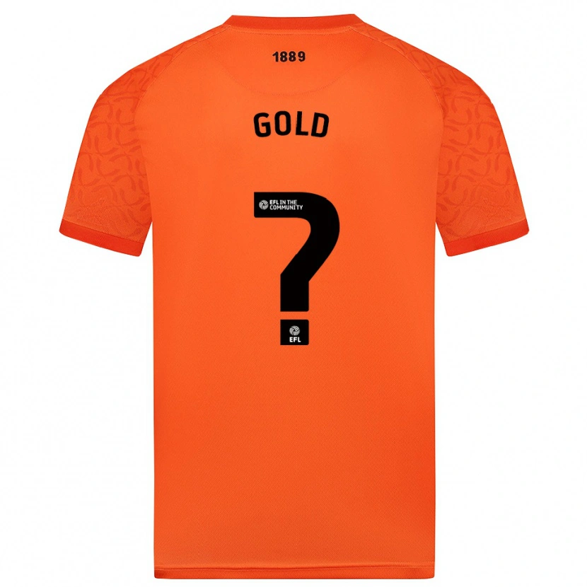 Danxen Hombre Camiseta Ethan Gold #0 Negro Naranja Portero Equipación 2025/26 La Camisa México