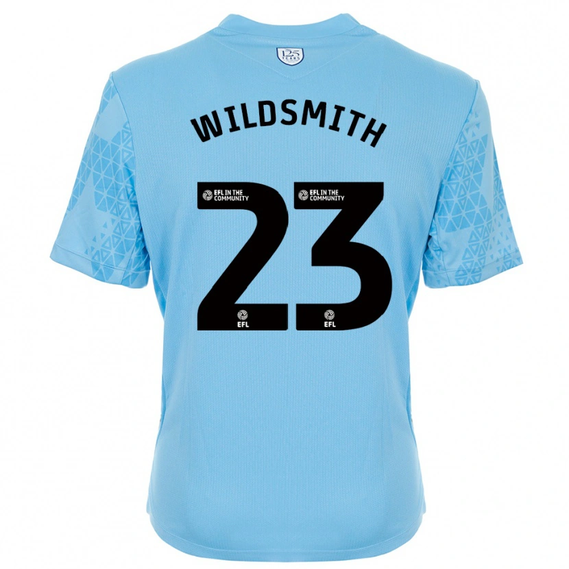 Danxen Hombre Camiseta Joe Wildsmith #23 Negro Azul Cielo Portero Equipación 2025/26 La Camisa México