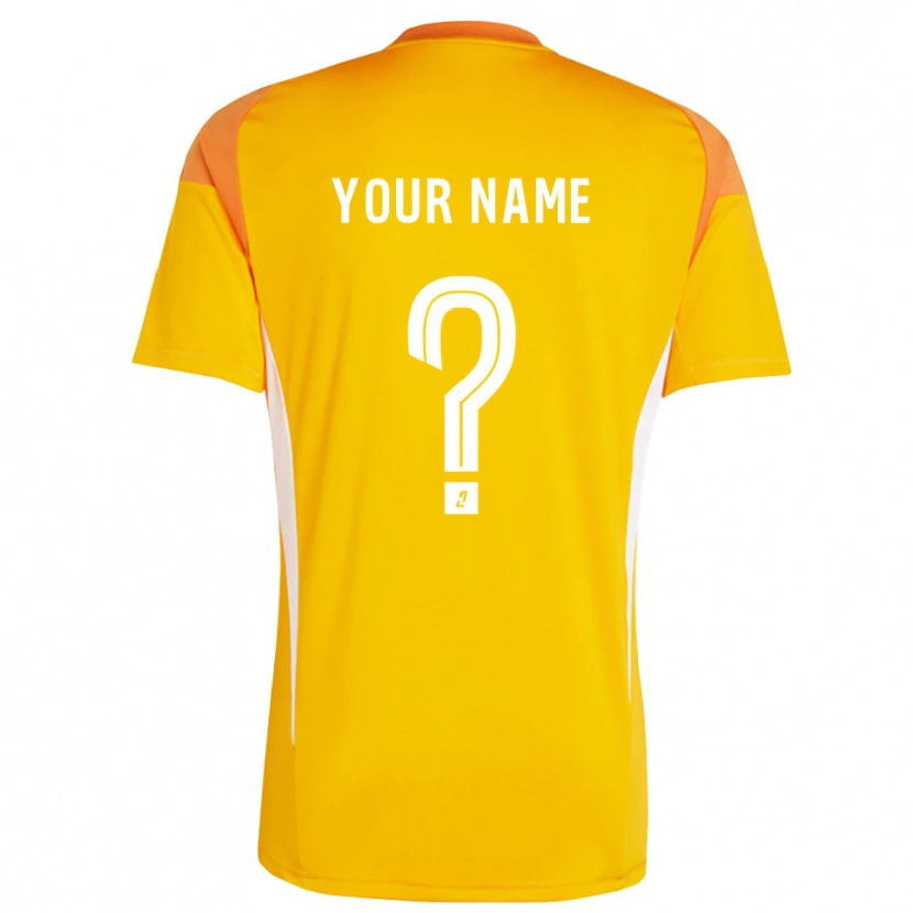 Danxen Hombre Camiseta Olympique Lyonnais Rojo Naranja Portero Equipación 2025/26 La Camisa México