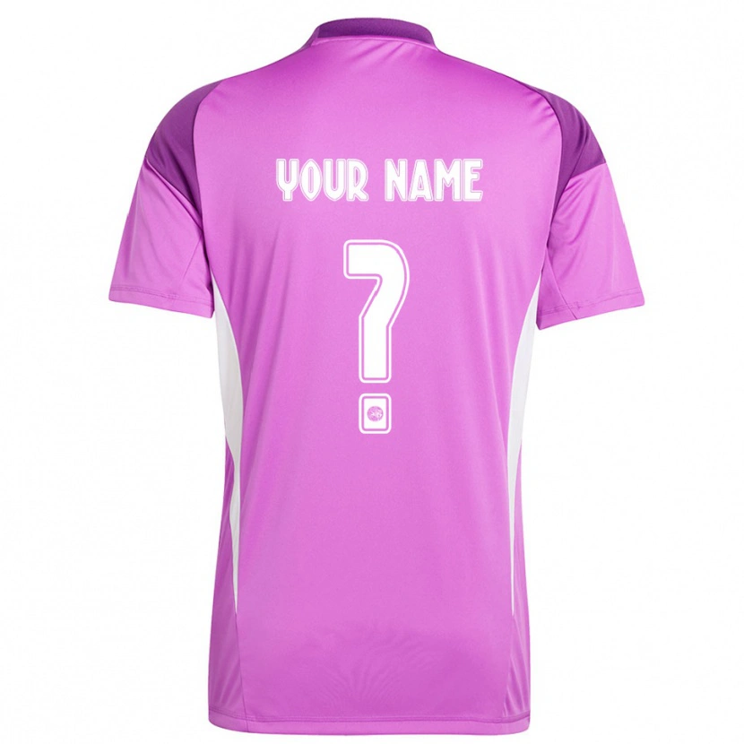 Danxen Hombre Camiseta Ajax Morado Claro Blanco Portero Equipación 2025/26 La Camisa México