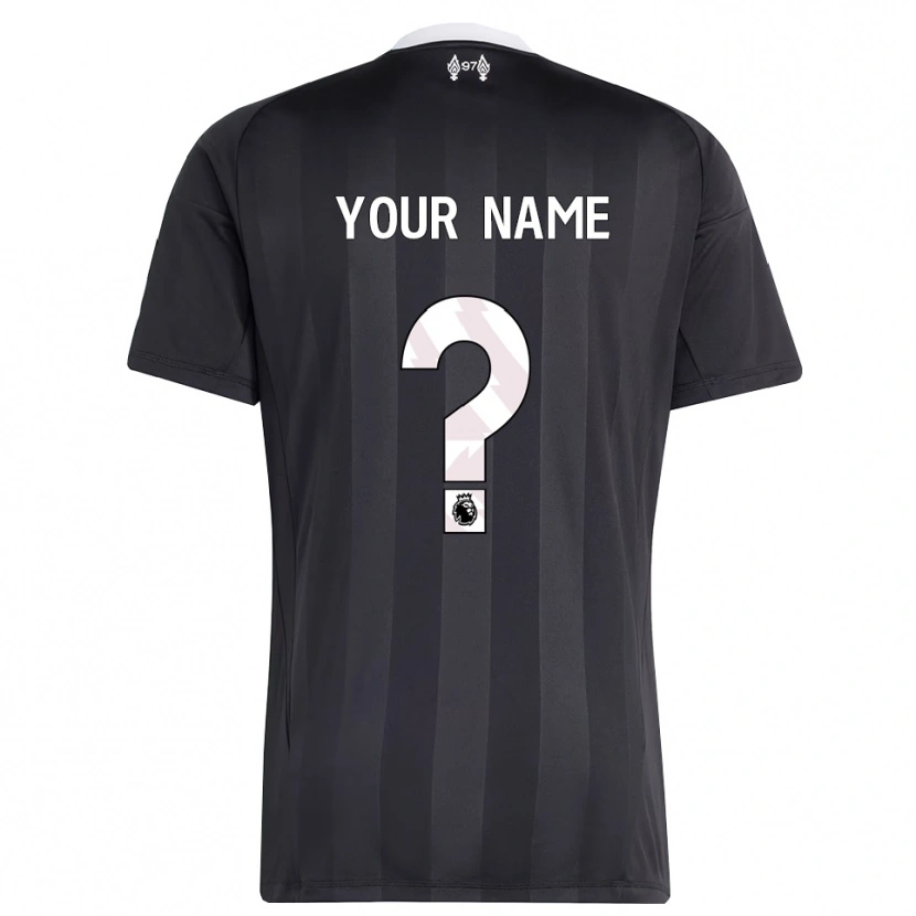 Danxen Hombre Camiseta Liverpool FC Blanco Negro Portero Equipación 2025/26 La Camisa México