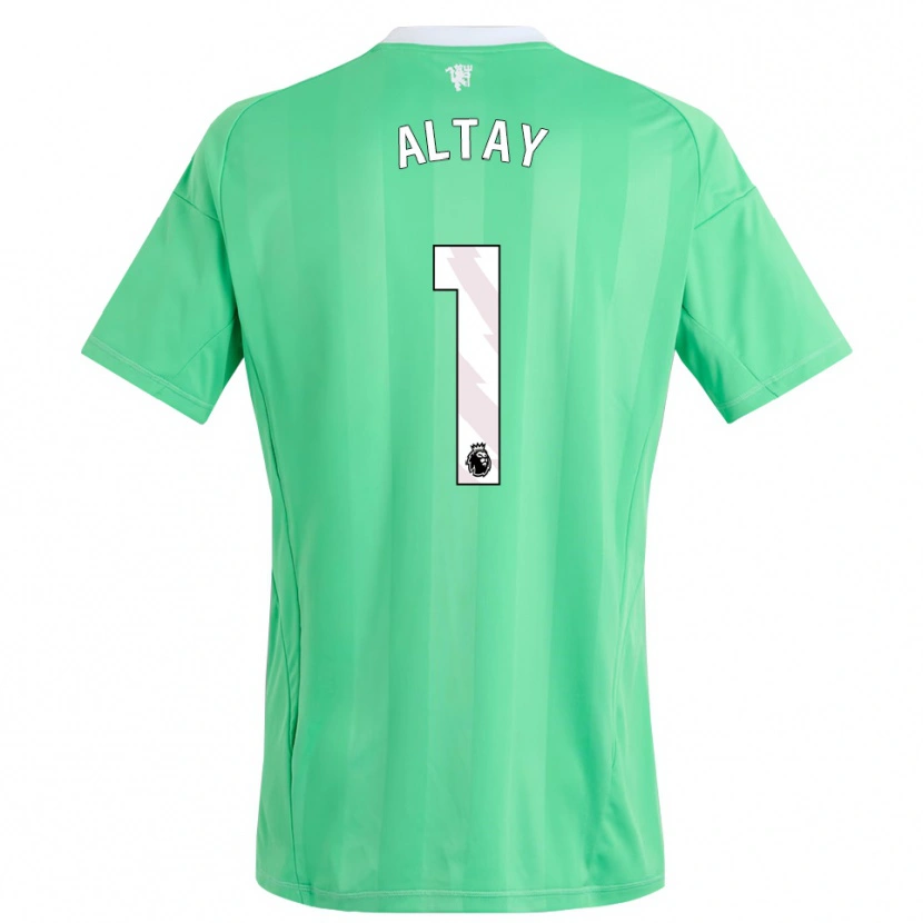 Danxen Hombre Camiseta Altay Bayındır #1 Verde Esmeralda Portero Equipación 2025/26 La Camisa México