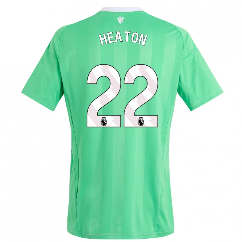 Danxen Hombre Camiseta Tom Heaton #22 Verde Esmeralda Portero Equipación 2025/26 La Camisa México