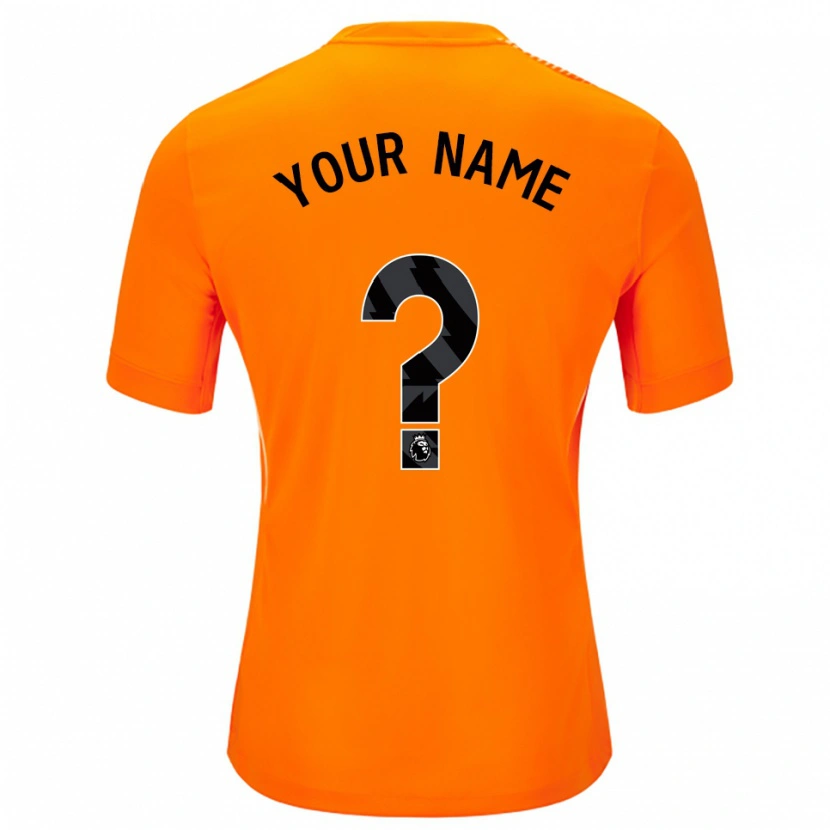 Danxen Hombre Camiseta Chelsea FC Naranja Negro Portero Equipación 2025/26 La Camisa México