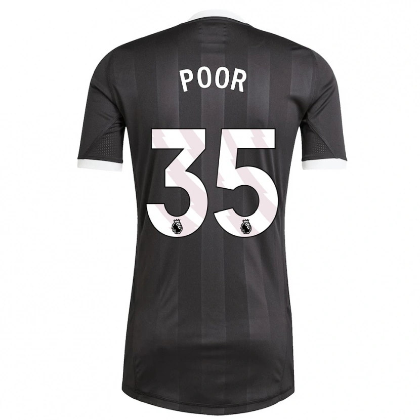 Danxen Hombre Camiseta Sophia Poor #35 Blanco Negro Portero Equipación 2025/26 La Camisa México