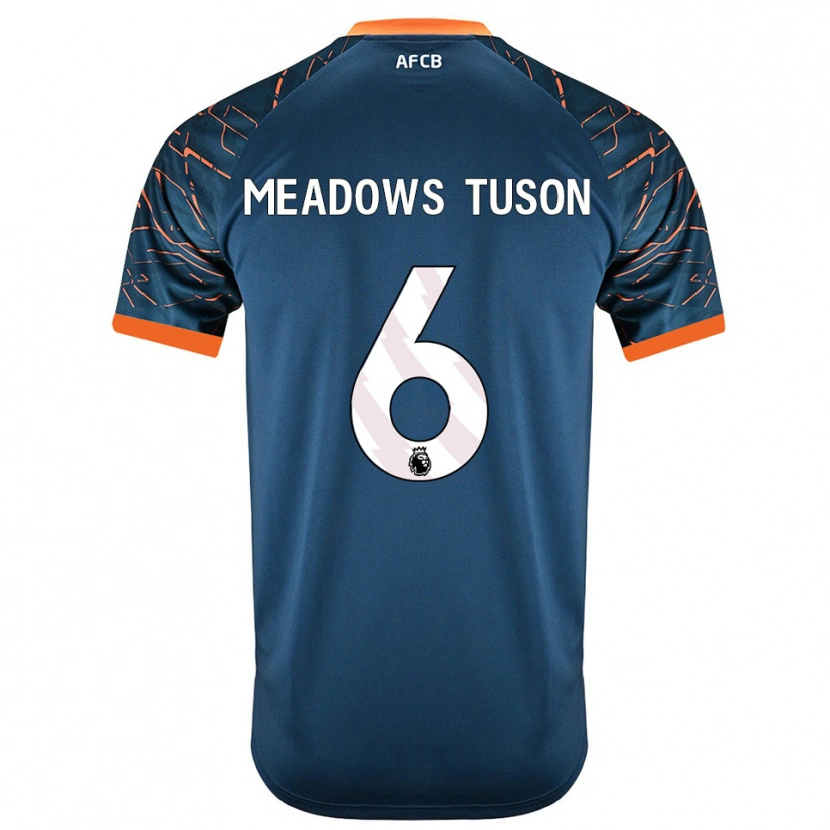 Danxen Hombre Camiseta Freya Meadows Tuson #6 Azul Pizarra Oscuro Portero Equipación 2025/26 La Camisa México