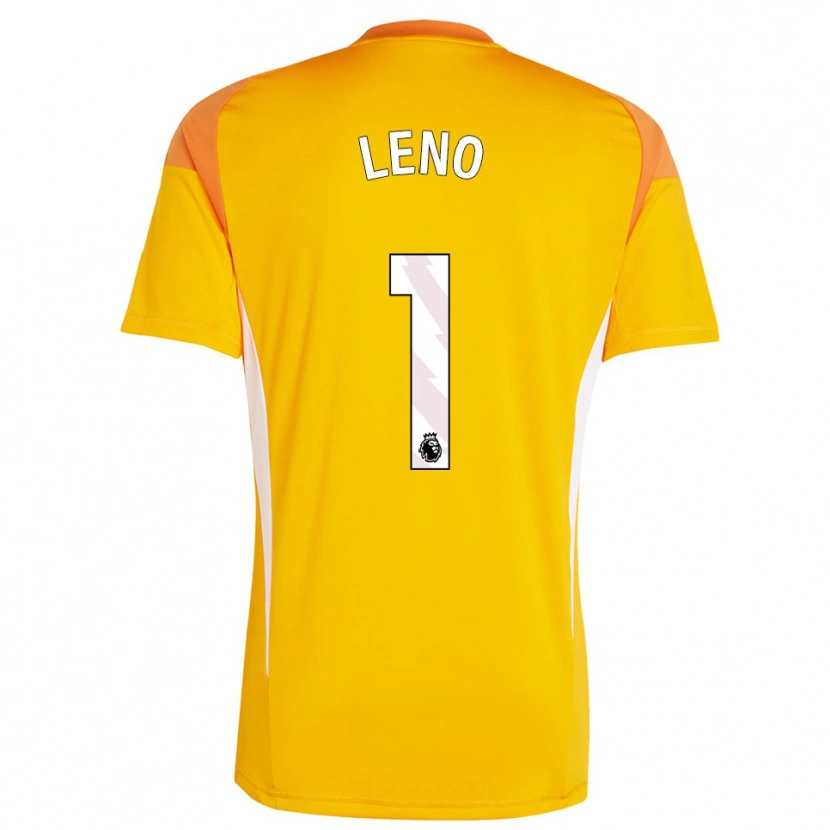 Danxen Hombre Camiseta Bernd Leno #1 Blanco Blanco Portero Equipación 2025/26 La Camisa México