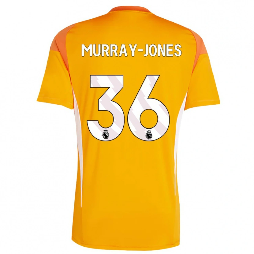 Danxen Hombre Camiseta George Murray-Jones #36 Blanco Blanco Portero Equipación 2025/26 La Camisa México