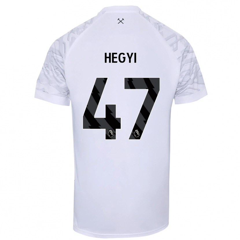 Danxen Hombre Camiseta Krisztián Hegyi #47 Negro Blanco Portero Equipación 2025/26 La Camisa México