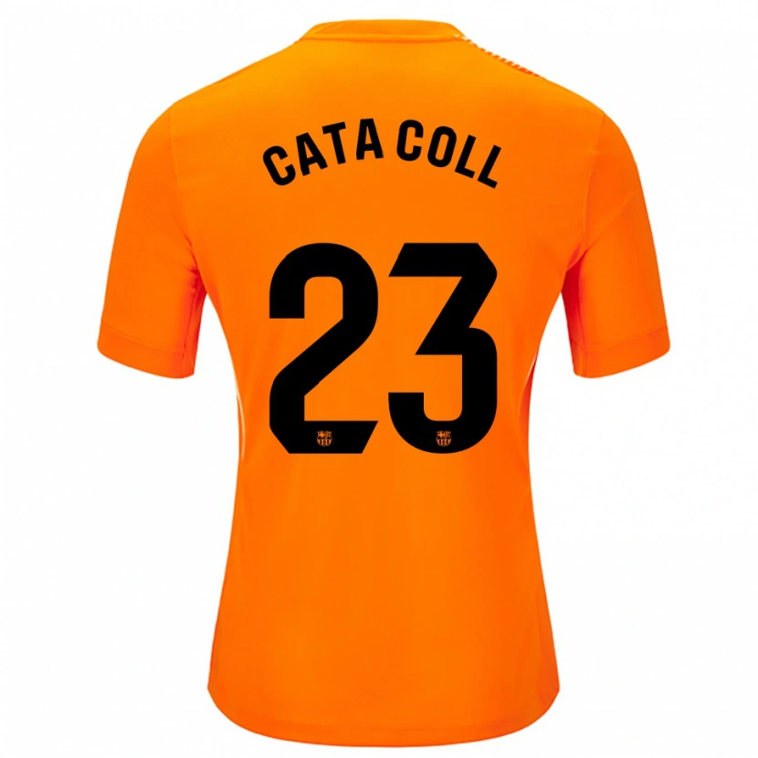 Danxen Hombre Camiseta Cata Coll #23 Naranja Negro Portero Equipación 2025/26 La Camisa México