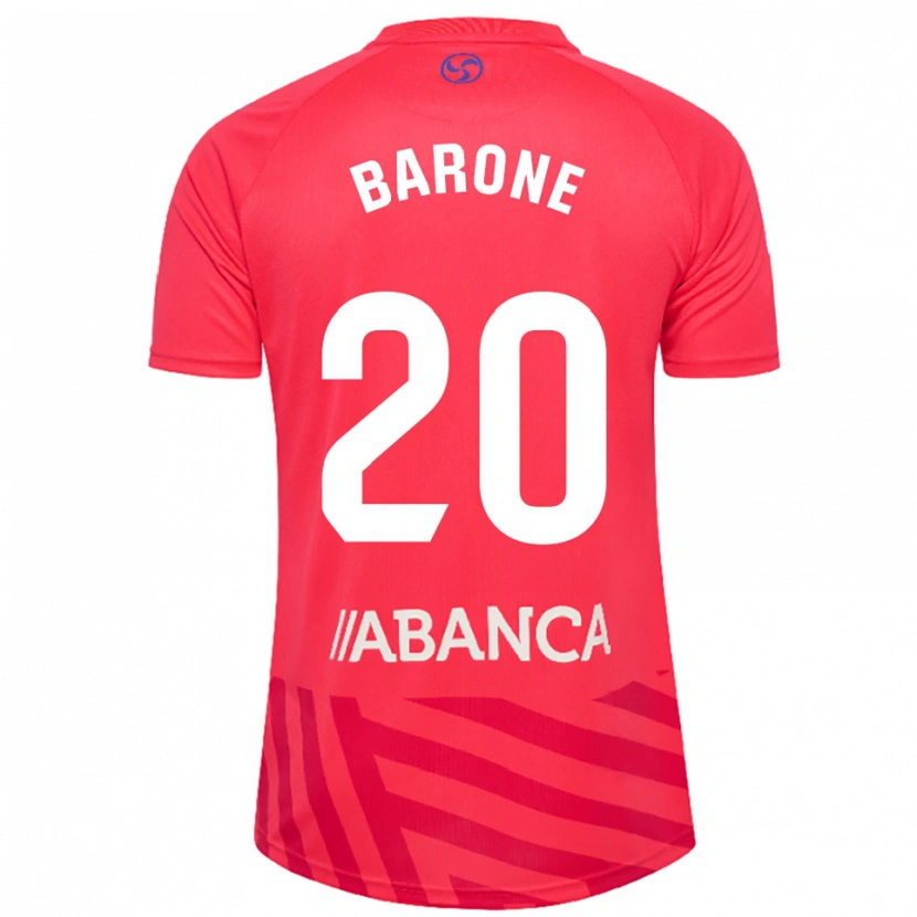 Danxen Hombre Camiseta Caio Barone #20 Rojo Blanco Portero Equipación 2025/26 La Camisa México