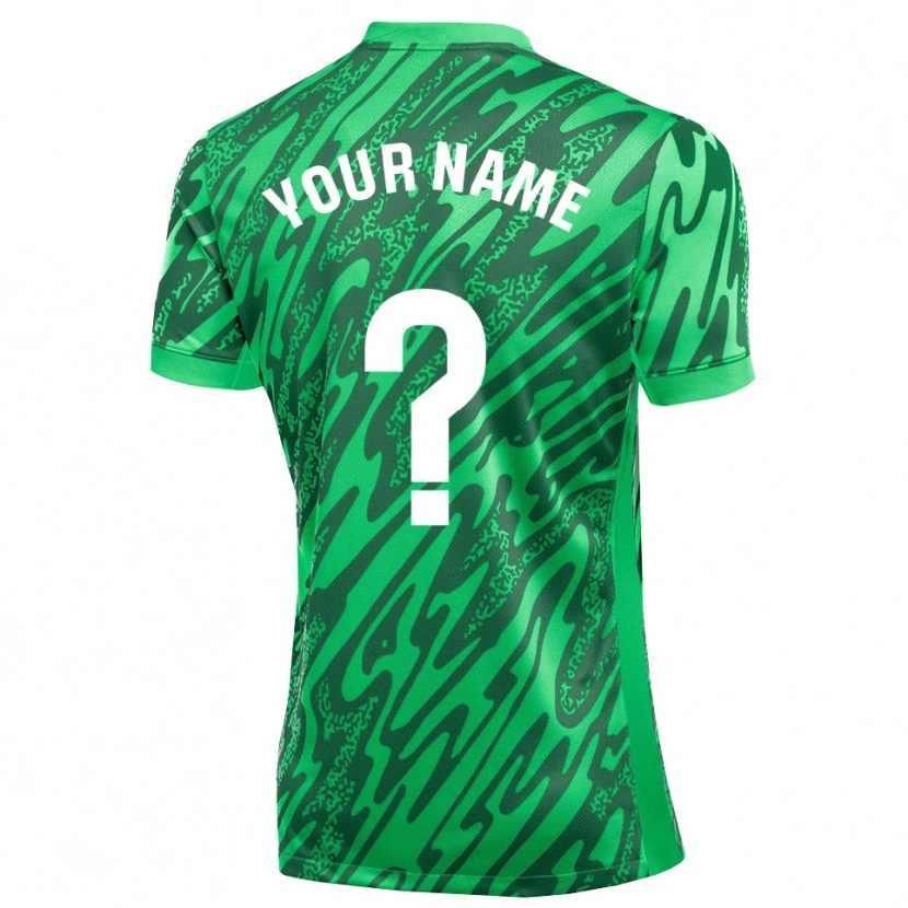 Danxen Hombre Camiseta Elche CF Verde Oscuro Blanco Portero Equipación 2025/26 La Camisa México